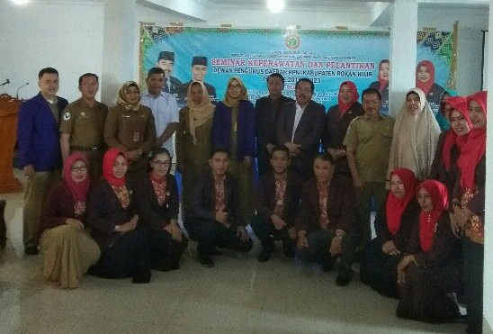 Pengurus DPD PPNI Rohil Periode 2018-2023 Resmi Dilantik